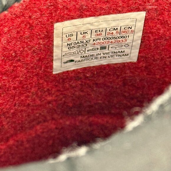 Unisex Youth Size 6 - THE NORTH FACE Teen Alpenglow V WATERPROOF SNOW Boots - Picture 6 of 8